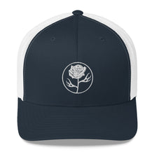 Load image into Gallery viewer, BR Black & White Trucker Hat