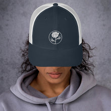 Load image into Gallery viewer, BR Black & White Trucker Hat