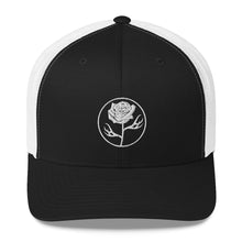 Load image into Gallery viewer, BR Black & White Trucker Hat